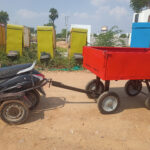 handicaped trolley -small vendor trolley